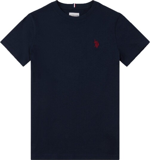 Us Polo Kids Dhm Tshirt Dark Sapphire Navy / Haute Red 15-16 T-Shirts