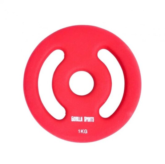 Gorilla Sports Viktskivor Neopren 31mm (Par)