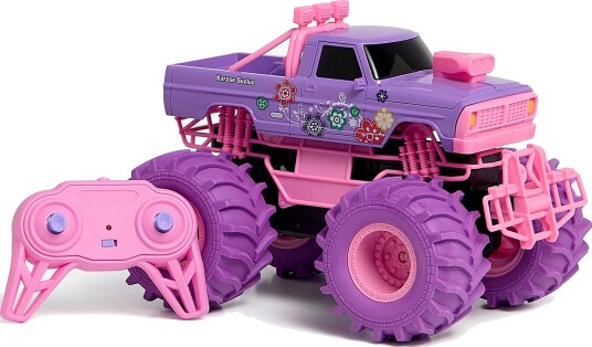 Alex"s Garage Radiostyrt Flower Power Montertruck