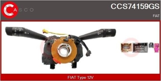 CASCO CCS74159GS Bryter komplett rattstamme