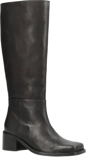 phenumb copenhagen Martina Square Long Leather Boots Black 41 phenumb copenhagen Martina Square Long Leather Boots Black 41