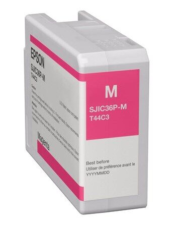 Epson SJIC36P(M) - magenta - original - ink cartridge - Blekkpatron Rød Epson SJIC36P(M) - magenta - original - ink cartridge - Blekkpatron Rød