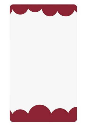 ByOn Bubbly speil 40x70 cm lite vinrød ByOn Bubbly speil 40x70 cm lite vinrød