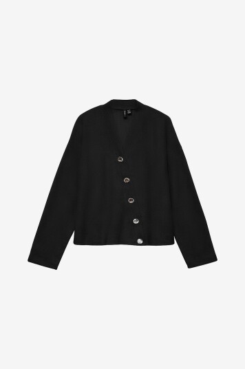 Vero Moda Kardigan vmPenny LS V neck Jrs GA Svart