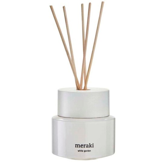 Meraki - Duftpinner white garden 100 ml hvit