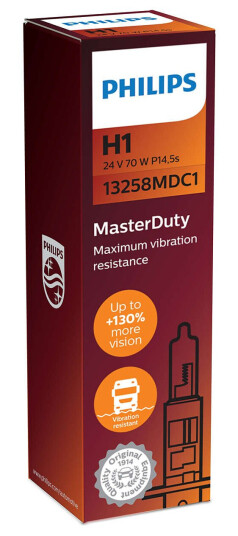 PHILIPS MasterDuty 24V H1 70W P14,5s