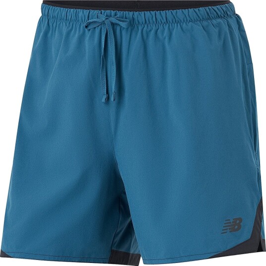 New Balance Athletics Run Short 5" Træningsshorts Herre - Blå