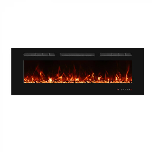 Scandiflames Electric Titanite 127 cm Vegg og innbyggingspeis Svart