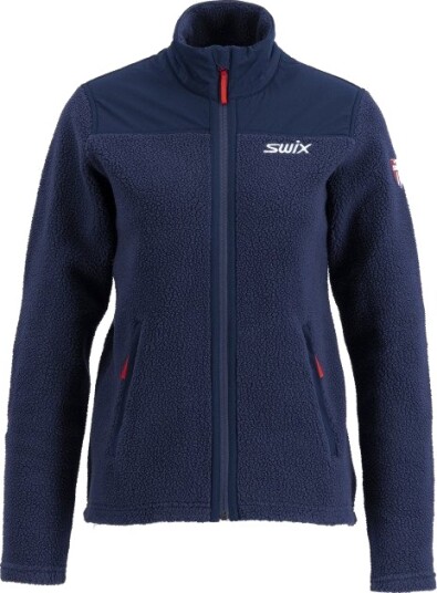 Swix Blizzard Midlayer, Jakke, Dame, Dark Navy