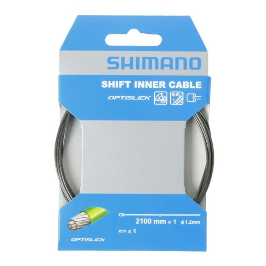 Shimano girkabel Optislick 2100 x 1,2 mm Shimano girkabel Optislick 2100 x 1,2 mm