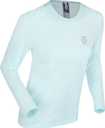 D?hlie Women's Long Sleeve Direction L, Iced Aqua