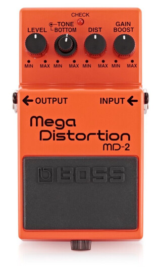 Boss MD-2 Mega Distortion Gitarpedal Boss MD-2 Mega Distortion Gitarpedal
