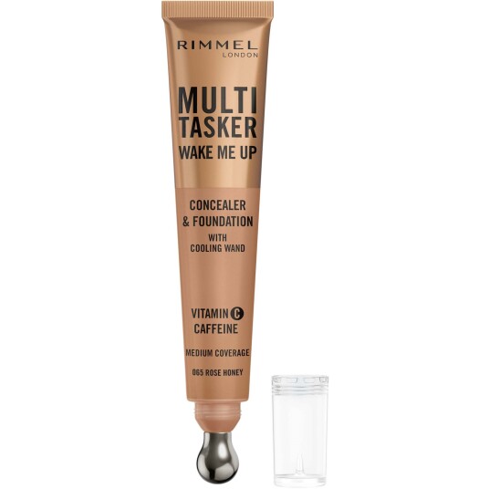 Rimmel Multi-Tasker Wake Me Up Foundation & Concealer Rose Honey 20 ml