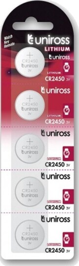 Uniross Lithium CR2450 5p