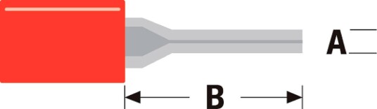 Valueline Kabelsko 1,9 mm Hann Rød Valueline Kabelsko 1,9 mm Hann Rød
