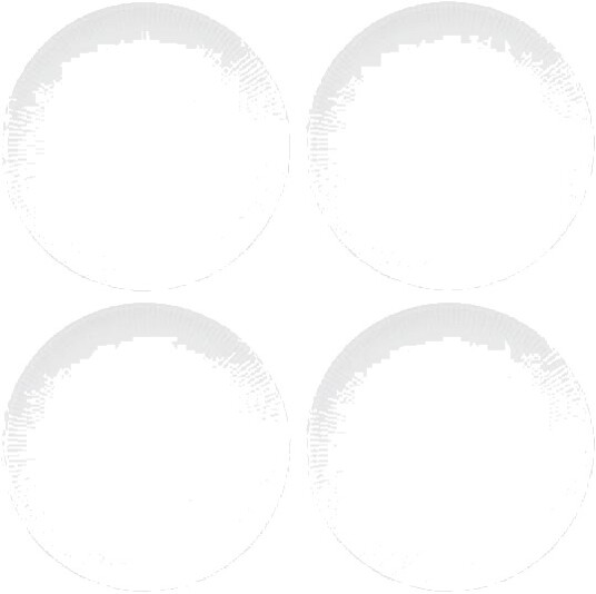 Aida  Relief frokosttallerken 22 cm 4 stk