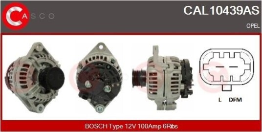 CASCO CAL10439AS Dynamo