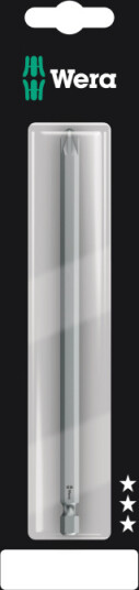 Wera 855/4 Z Sb, 1 Stykker, Pozidriv, Pz 3, Din Iso 1173-F 6,3, 15,2 Cm, 25,4 / 4 Mm (1 / 4")