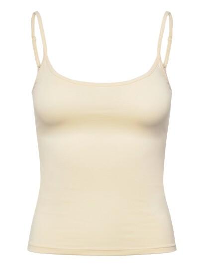 Gina Tricot Perfect Strap Singlet Yellow S