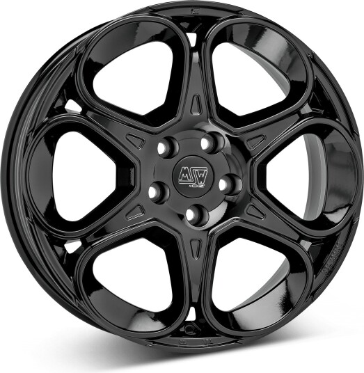 MSW 83 G.Blk 7 x 17 CB65,10 ET25 5/110 7 x 17