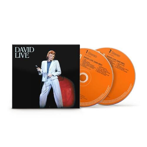 David Bowie David Live CD David Bowie David Live CD