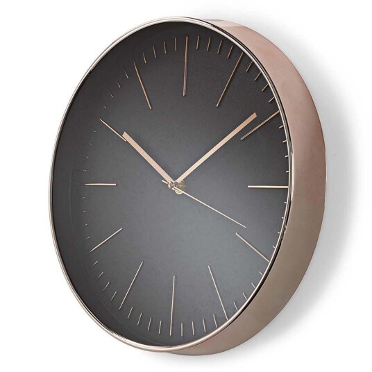 Nedis Classic Veggklokke CLWA013PC30BK
