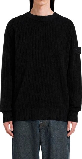 Stone Island Herre Strikkevarer Svart M,