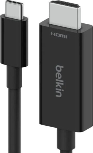 Belkin HDMI 2.1 USB-C til HDMI-kabel 8K/60 Hz 2 m Svart