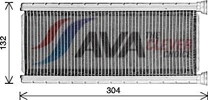 AVA COOLING SYSTEMS CN6339 Varmeapparat register