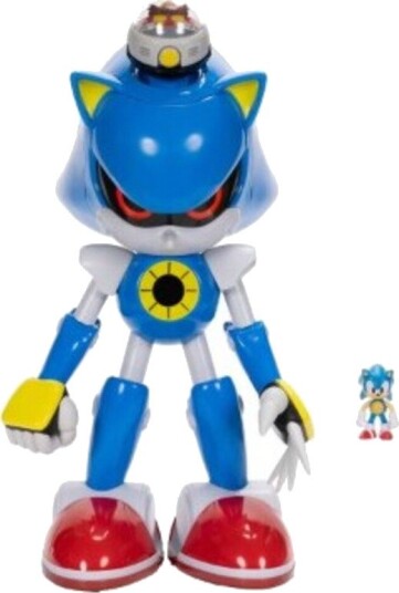 Giant Metal Sonic vs Sonic 35th anniversary playset