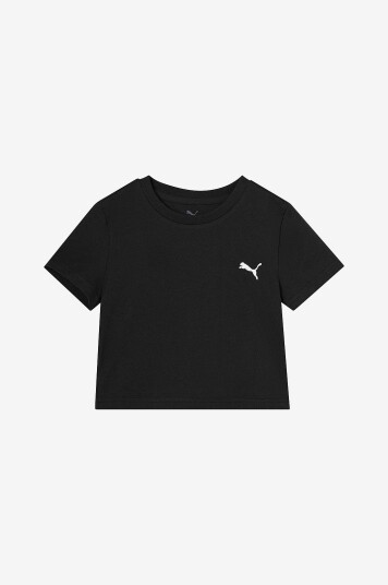 Puma T skjorte Wardrobe Ess Baby Tee G Svart Puma T skjorte Wardrobe Ess Baby Tee G Svart