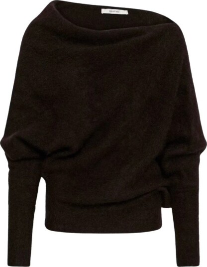 Gestuz Gzdebbie Drape Pullover Brown XS