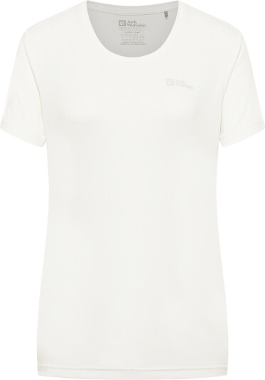 Jack Wolfskin Women"s Tech Tee Stark White XL Jack Wolfskin Women"s Tech Tee Stark White XL
