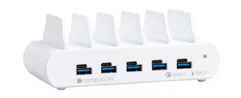 COMPULOCKS 5P USB&USB_C Multiple Tablet Charging St COMPULOCKS 5P USB&USB_C Multiple Tablet Charging St