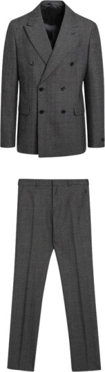 Prada, Herre, Dress, Grå, XL,