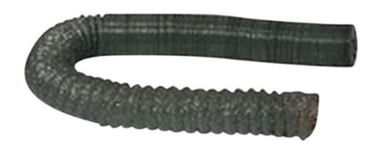 Flexit Polyflex Slange Grå 1.5m 125mm - 49001