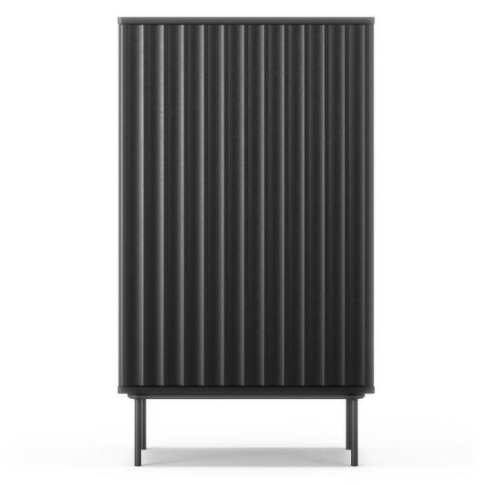 Decotique Wave Skap med 1 Dør Antrasitt
