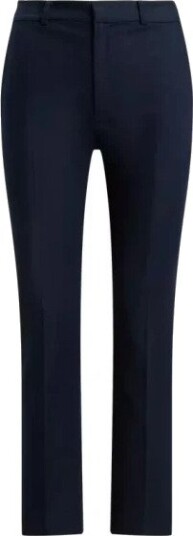 Lauren Ralph Lauren Stretch Dbl Ctn Wvn Pants Navy 44