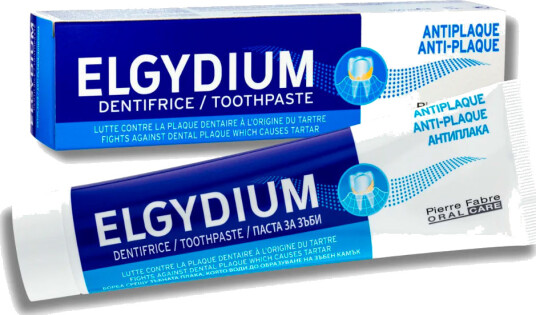 Klorheksedin Tannkrem ELGYDIUM Anti Plaque 75 ml.