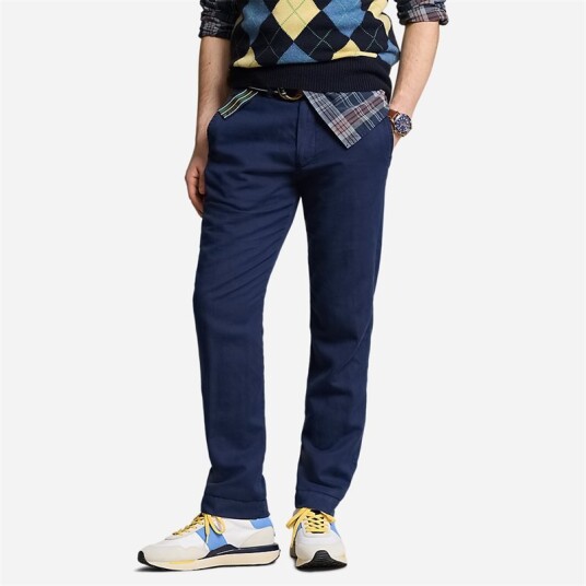 Polo Ralph Lauren Cotton/Linen Bedford Chinos Newport Navy