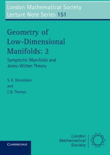 Geometry of Low-Dimensional Manifolds: Volume 2