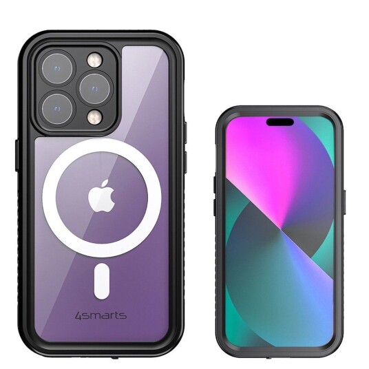 4smarts Active Pro Ultimag STARK - iPhone 14 Pro Vanntett Deksel - Svart