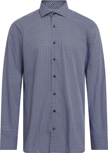 Bruun & Stengade Bs Lemie Modern Fit Shirt Navy 41