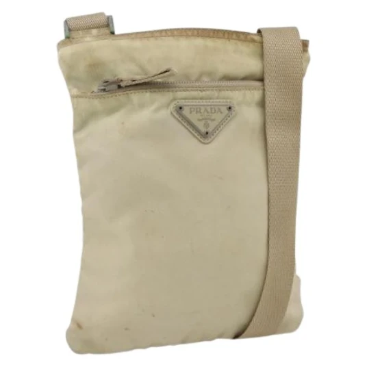 Prada Vintage Dame Pre-owned Beige Prada Vintage Dame Pre-owned Beige