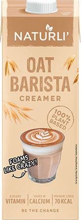 Naturli Oat Barista Creamer - 1000 ml