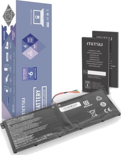 Mitsu ES1 Batteri for Acer Aspire 2200mAh 25Wh 11.4V