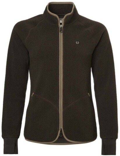 Chevalier W"s Pax Light Pile Jacket Leather Brown Brown 48W