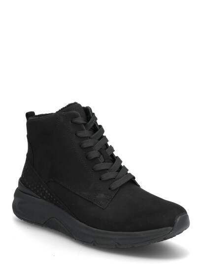 Gabor Rollingsoft Laced Ankle Boot - Black - 37