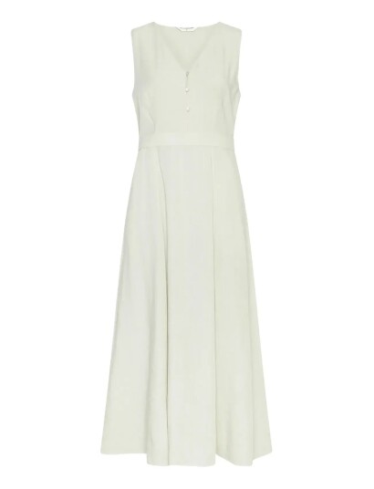 MSCH Copenhagen Mschdaria Sl V Dress Cream XL MSCH Copenhagen Mschdaria Sl V Dress Cream XL