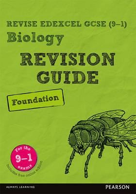 Pearson Revise Edexcel Gcse (9-1) Biology Foundation Revision Guide: For 2024 And 2025 Assessments A Av Pauline Lowrie, Susan Kearsey